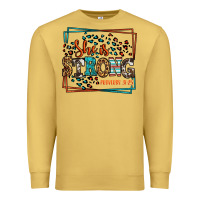 Antique Gold She is strong proverbs 31:25 Premium Sweatshirt - LillyAllenDesigns