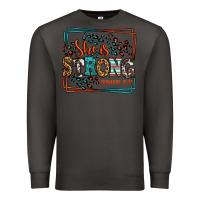 Smoke She is strong proverbs 31:25 Premium Sweatshirt - LillyAllenDesigns