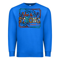 True Royal She is strong proverbs 31:25 Premium Sweatshirt - LillyAllenDesigns
