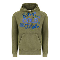 Vintage Olive Baby It s Cold Outside Vintage Hoodie - Bettercallsaul