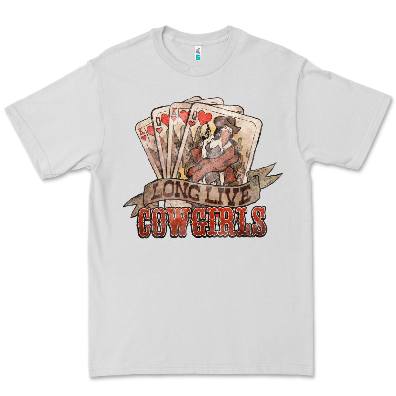 Long Live Cowgirls Cards Premium Tee by NancyCooperArtShop | Teevron