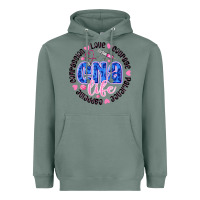 Sage CNA Life Heavyweight Hoodie - CowhideDigitalArt