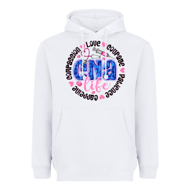 Cna Life Heavyweight Hoodie by CowhideDigitalArt | Teevron
