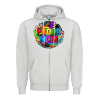 Proud Mom Lgbt Zipper Hoodie | Teevron