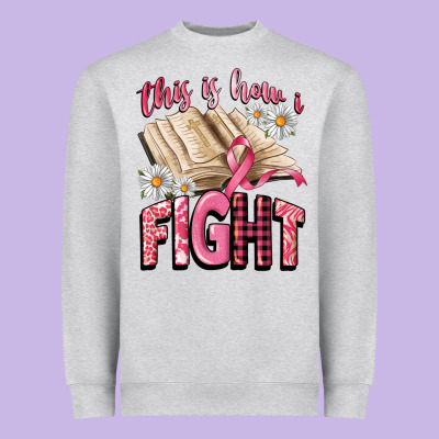 This Is How I Fight Heavyweight Sweatshirt Designed By Cowgirlartshop