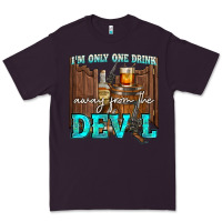 Plum im only one drink Premium Tee - NancyCooperArtShop