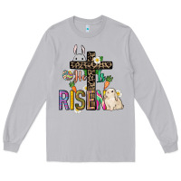 Moon Dust He is risen Easter Long Sleeve Tee - NancyCooperArtShop