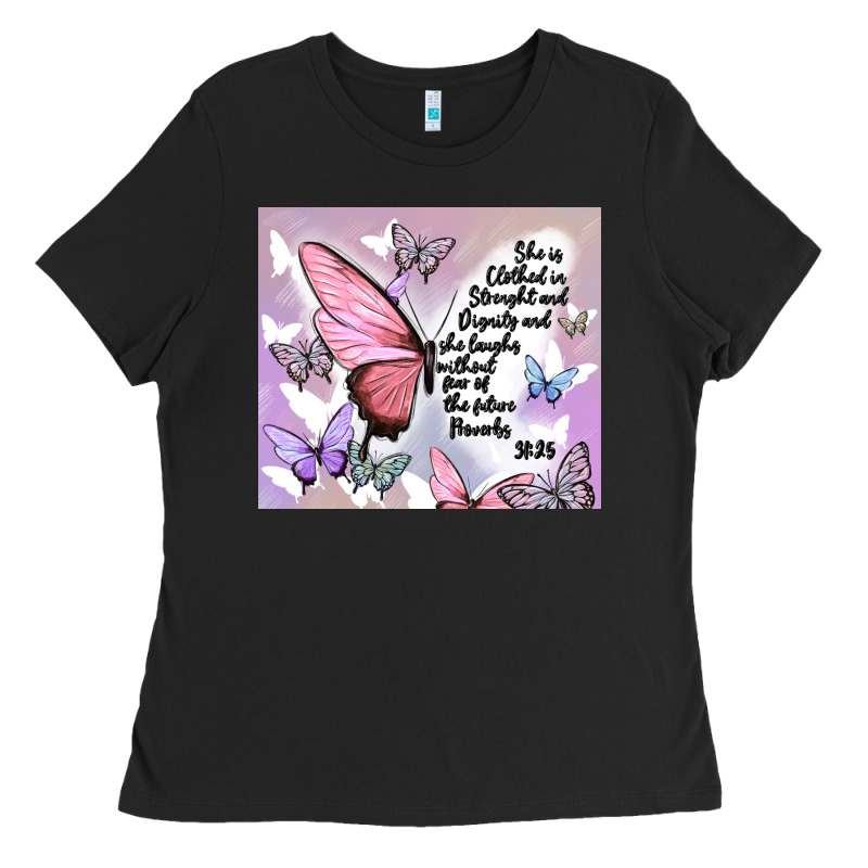 Bible Verse Ladies Tee by MaliasSmallBusiness | Teevron