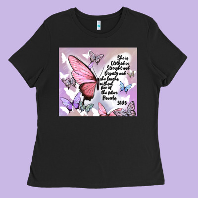 Bible Verse Ladies Tee Designed By Maliassmallbusiness