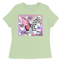 Matcha bible verse Ladies Tee - MaliasSmallBusiness