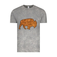 Cloud Rock Western Vintage Bison Silhouette Vintage Tee - Bettercallsaul