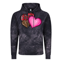 Cloud Black valentine's day hearts Vintage Hoodie - RanaPortraitStore