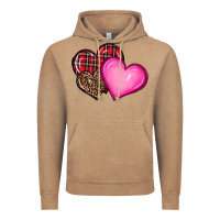 Vintage Coffee valentine's day hearts Vintage Hoodie - RanaPortraitStore