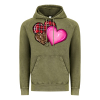 Vintage Olive valentine's day hearts Vintage Hoodie - RanaPortraitStore