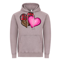 Vintage Zinc valentine's day hearts Vintage Hoodie - RanaPortraitStore