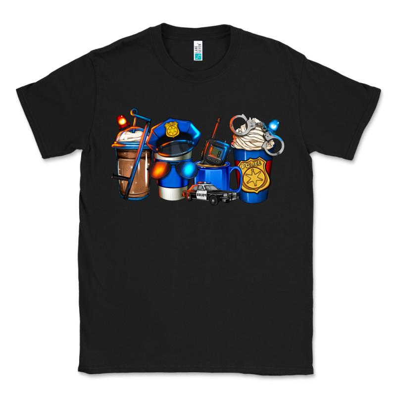 Police Coffee Classic Tee by Jasminsmagicworld | Teevron