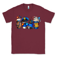 Burgundy police coffee Classic Tee - Jasminsmagicworld