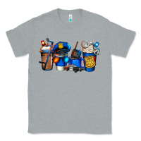 Heather Grey police coffee Classic Tee - Jasminsmagicworld
