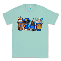 Seafoam police coffee Classic Tee - Jasminsmagicworld