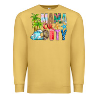 Antique Gold Mama Of Duty Premium Sweatshirt - CowhideDigitalArt