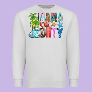 Mama Of Duty Premium Sweatshirt Designed By Cowhidedigitalart