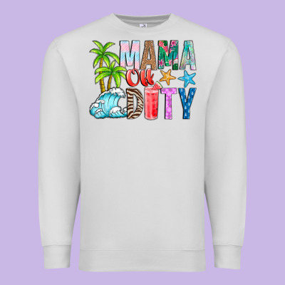 Mama Of Duty Premium Sweatshirt Designed By Cowhidedigitalart