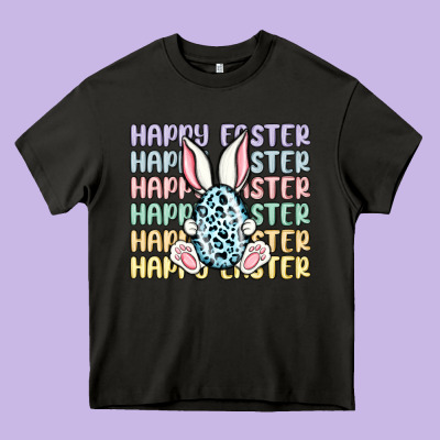 Happy Easter Heavy Core Tee Designed By Maliassmallbusiness