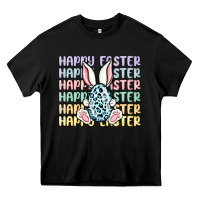 Black happy easter Heavy Core Tee - MaliasSmallBusiness