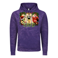 Cloud Purple Christmas Friends Squad Vintage Hoodie - Bettercallsaul