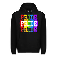 Black Pride pride pride Premium Hoodie - FaDigitalArtStudio