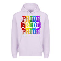 Lilac Pride pride pride Premium Hoodie - FaDigitalArtStudio