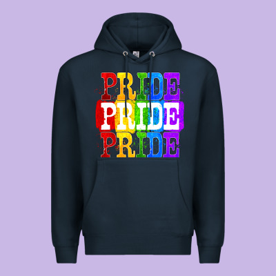 Pride Pride Pride Premium Hoodie Designed By Fadigitalartstudio