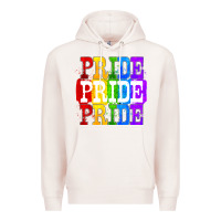 Pale Pink Pride pride pride Premium Hoodie - FaDigitalArtStudio