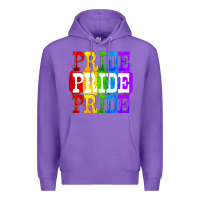 Purple Pride pride pride Premium Hoodie - FaDigitalArtStudio
