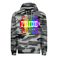 Slate Camo Pride pride pride Premium Hoodie - FaDigitalArtStudio