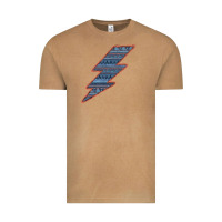 Vintage Camel Western Orange Border Aztec Lightning Vintage Tee - Bettercallsaul
