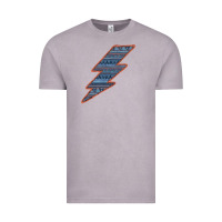 Vintage Zinc Western Orange Border Aztec Lightning Vintage Tee - Bettercallsaul