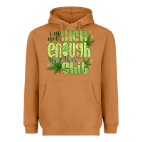 Meerkat i'm not high enough for Heavyweight Hoodie - CowhideDigitalArt