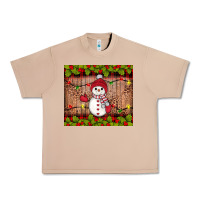 Burro snowman Christmas Urban Heavy Tee - JahusDesignShop