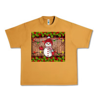 Peanut Butter snowman Christmas Urban Heavy Tee - JahusDesignShop