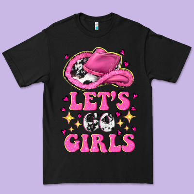 Lets Go Girls Premium Tee Designed By Nancycooperartshop