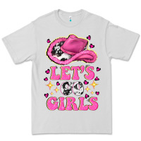 Dove Grey lets go girls Premium Tee - NancyCooperArtShop