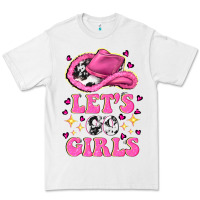White lets go girls Premium Tee - NancyCooperArtShop