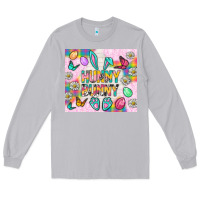 Moon Dust Hunny Bunny and egg Easter Long Sleeve Tee - NancyCooperArtShop