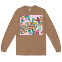 Toasted Coconut Hunny Bunny and egg Easter Long Sleeve Tee - NancyCooperArtShop