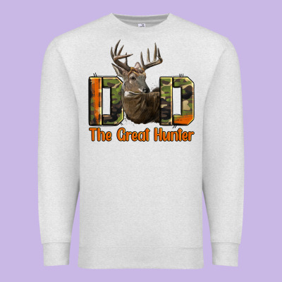 Western Dad The Great Deer Hunter Premium Sweatshirt Designed By Lillyallendesigns