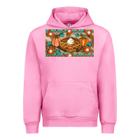 Fuchsia Pink pumpkin pie Urban Hoodie - Artiststas