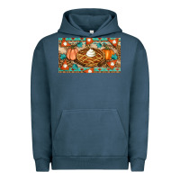 Pigment Midnight Navy pumpkin pie Urban Hoodie - Artiststas