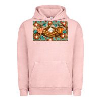 Pigment Salmon pumpkin pie Urban Hoodie - Artiststas