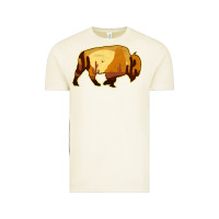 Vintage Arctic Desert Landscape Bison Silhouette Vintage Tee - Bettercallsaul
